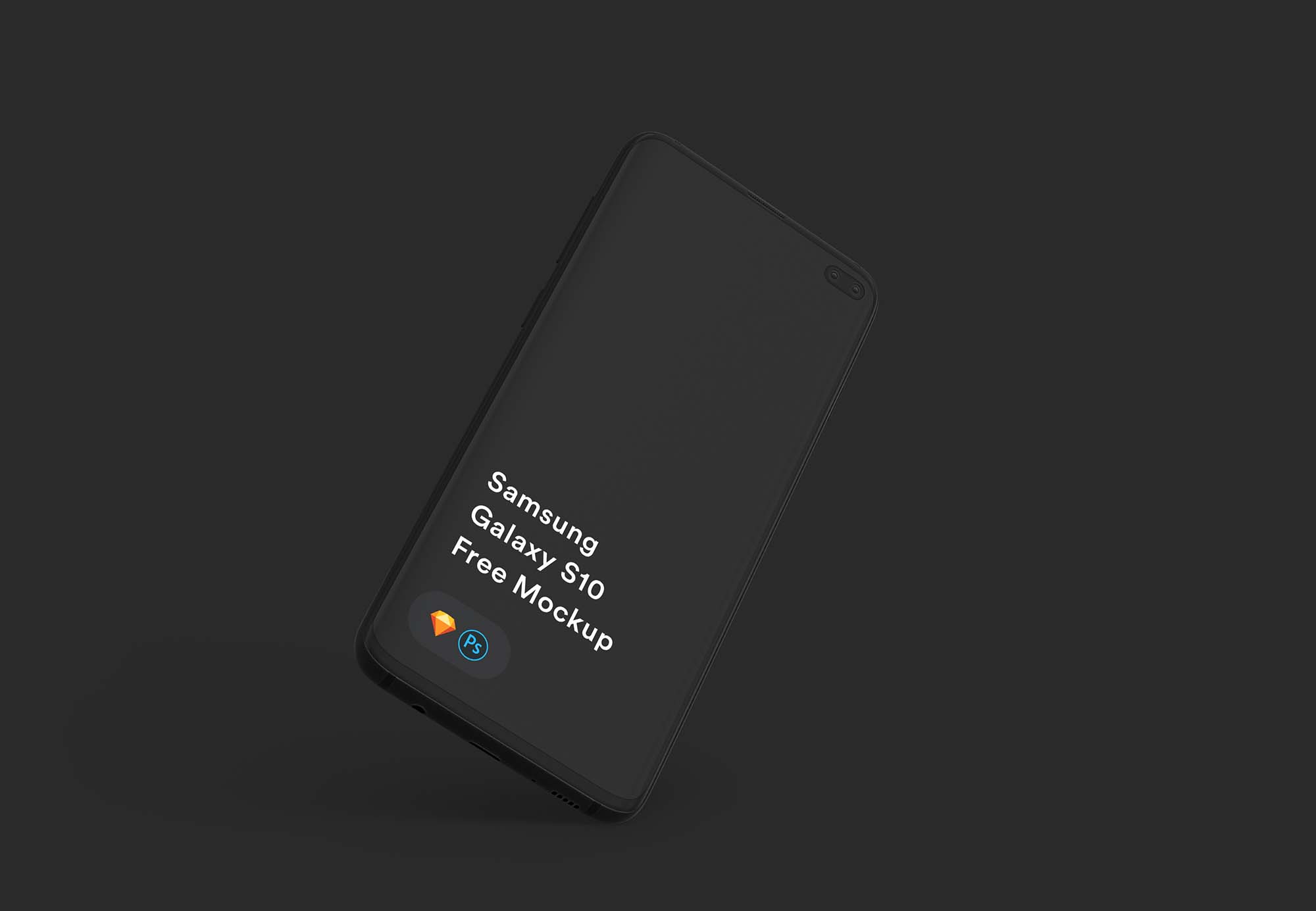 Samsung Galaxy S10+ Mockup