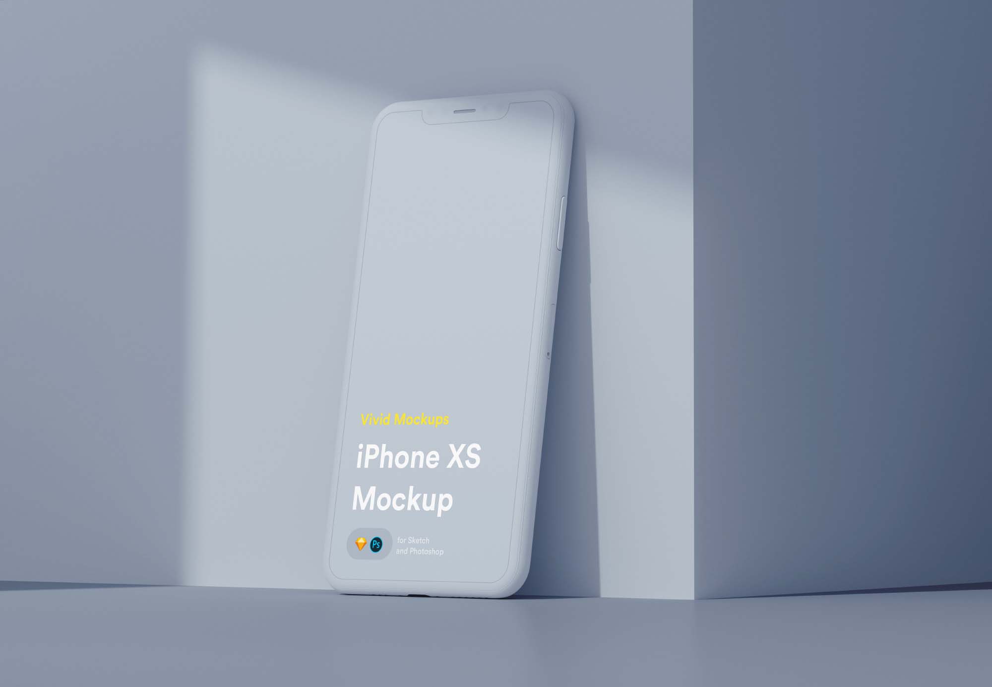 Vivid iPhone X Mockup