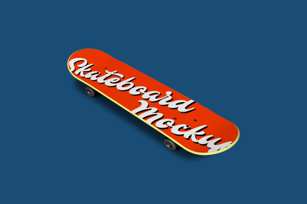 New Skateboard Mockup