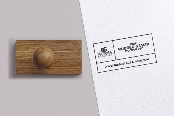 Rubber Stamp Mockup