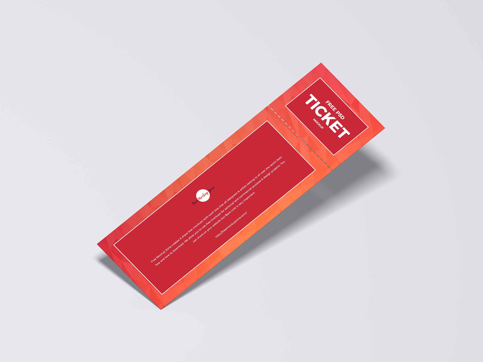 Ticket Mockup