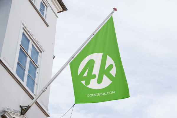 Typical Flag Mockup