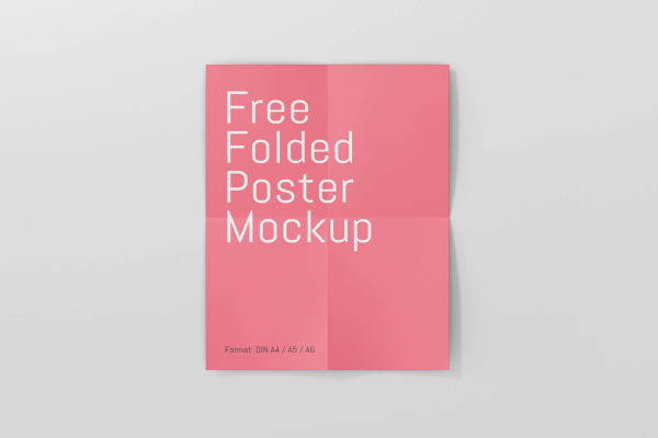 Paper Poster Mockup