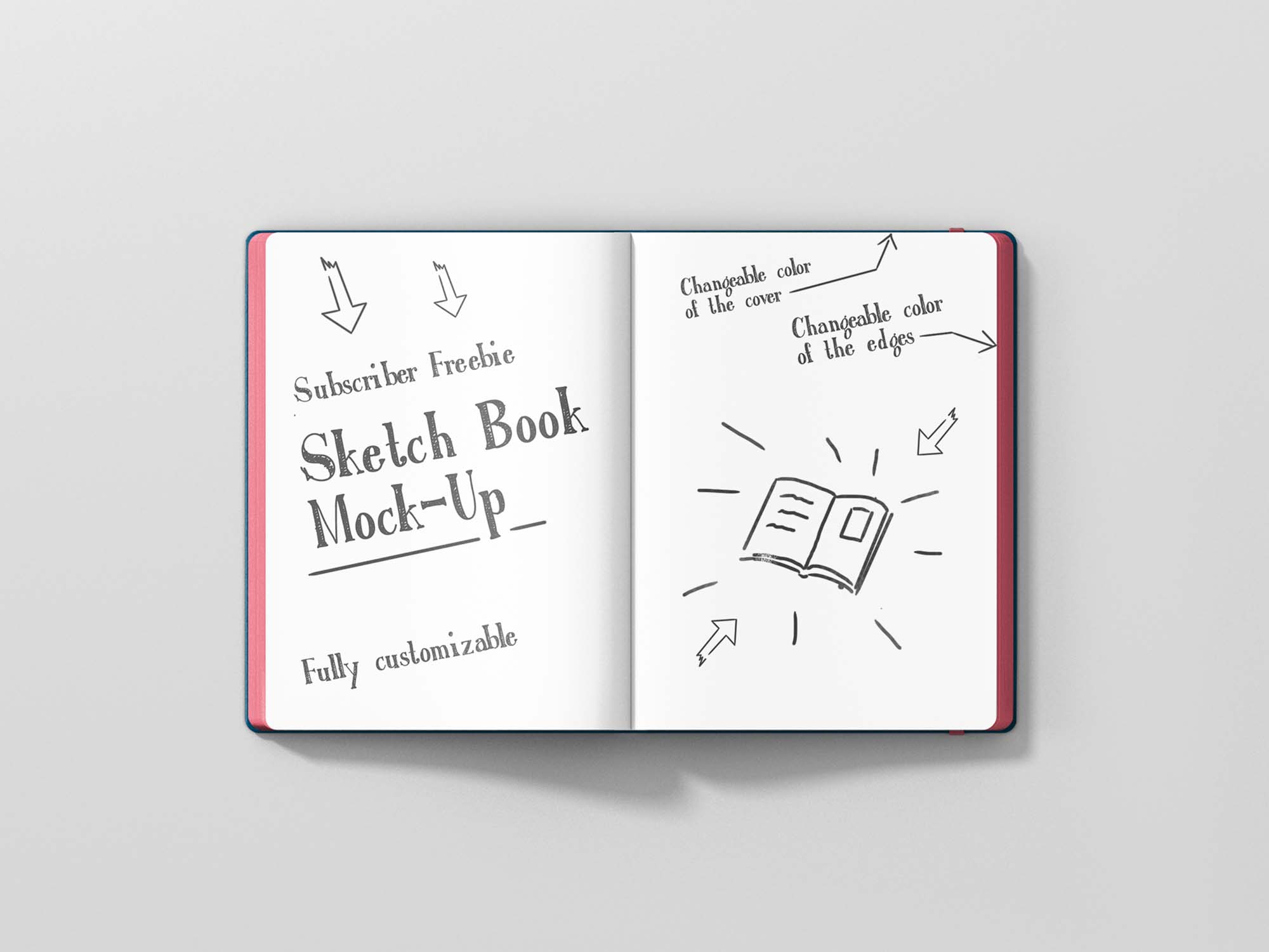 Sketchbook Mockup