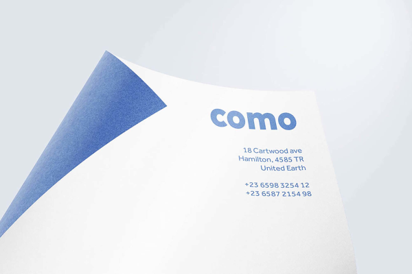 Curved Paper Mockup