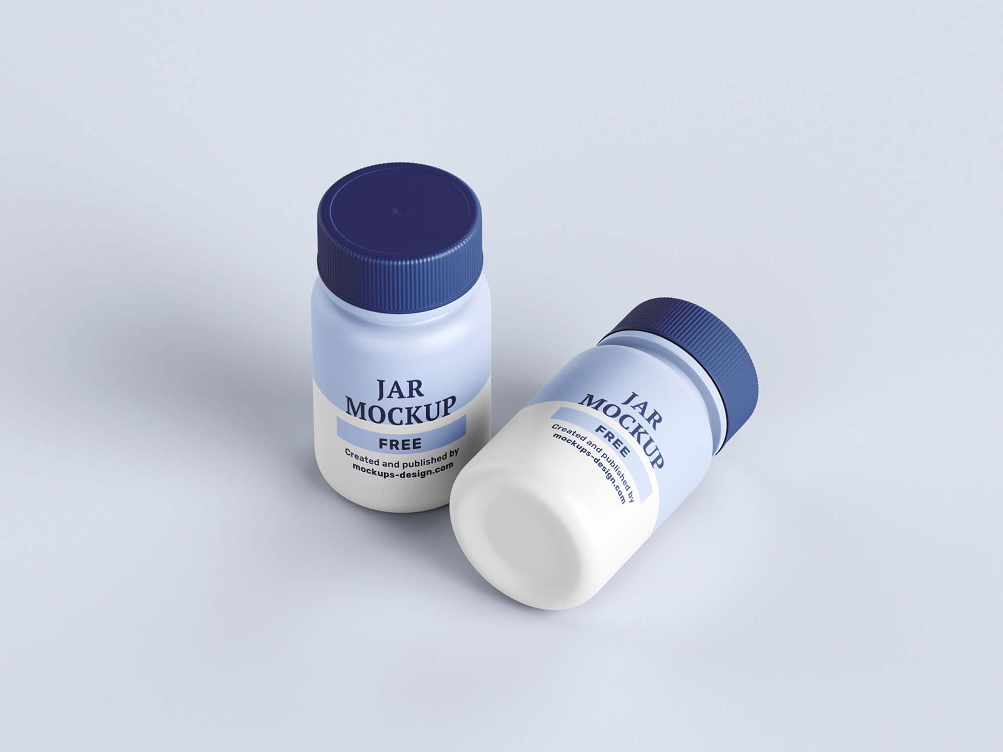 Pharmaceutical Jar Mockup