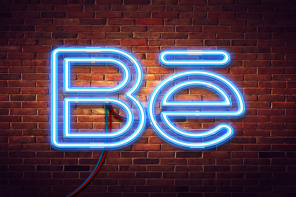 Cool Neon Mockup