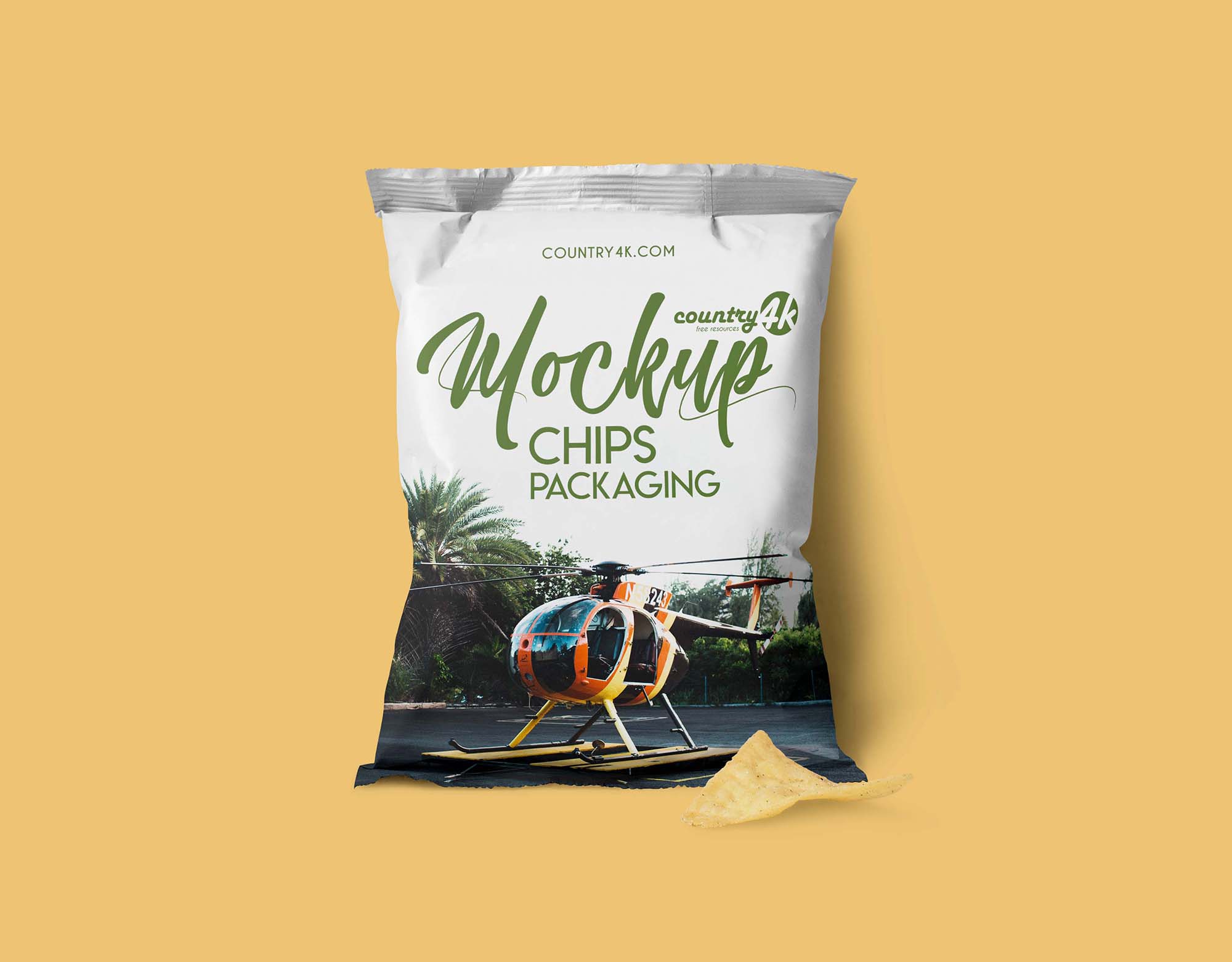 Chips Package Mockup