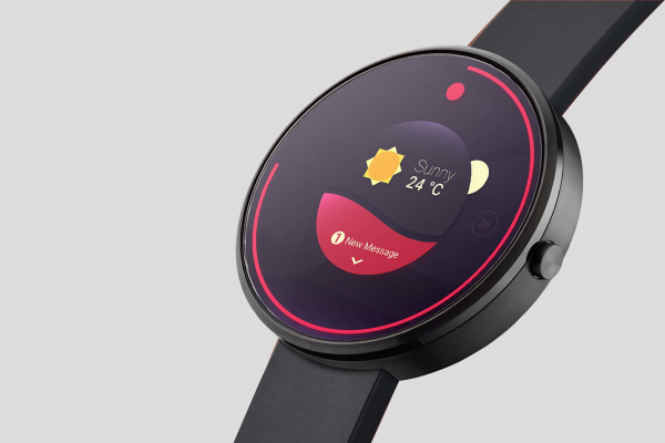 Minimal Photorealistic Smartwatch Mockup