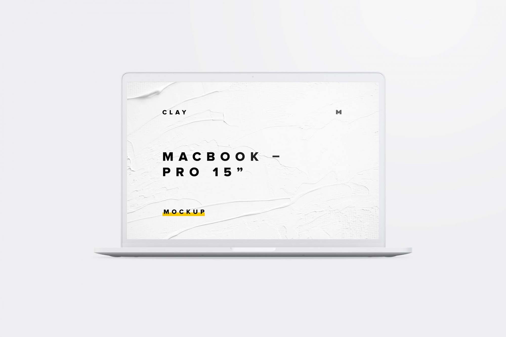 White MacBook Pro Mockup