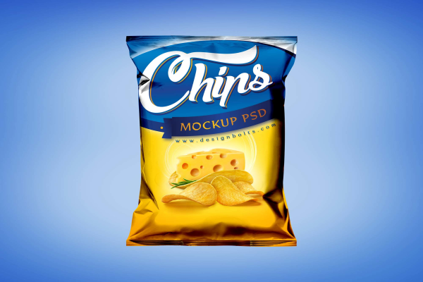 Snack Packaging Mockup