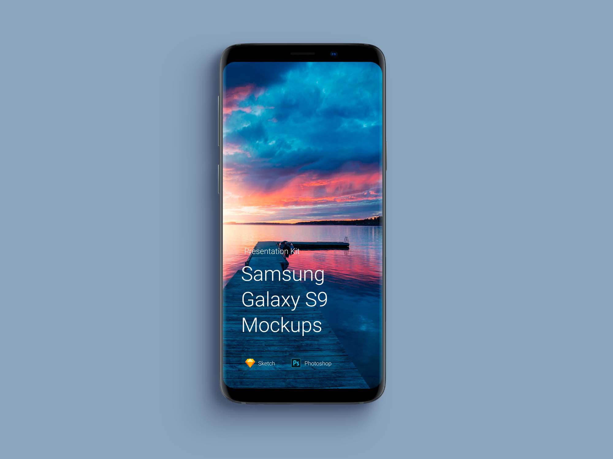 Samsung Galaxy S9 Phone Mockup