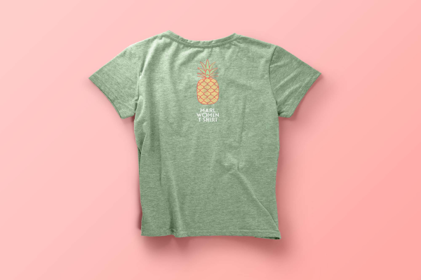 New Woman T-shirt Mockup