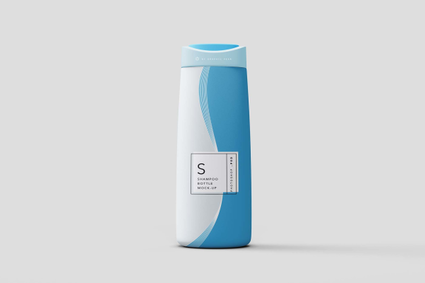 Shampoo Bottle Mockup