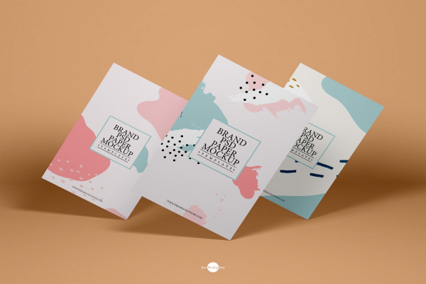 Classical Brand Paper Mockup