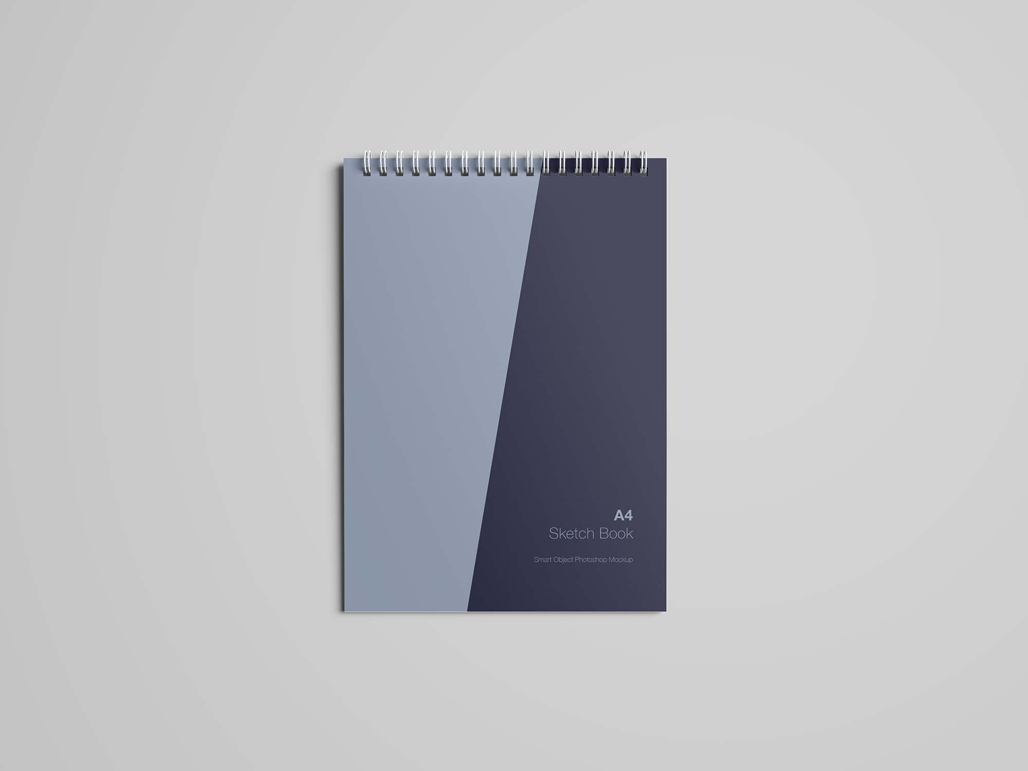 Typical Sketchbook A4 Mockup