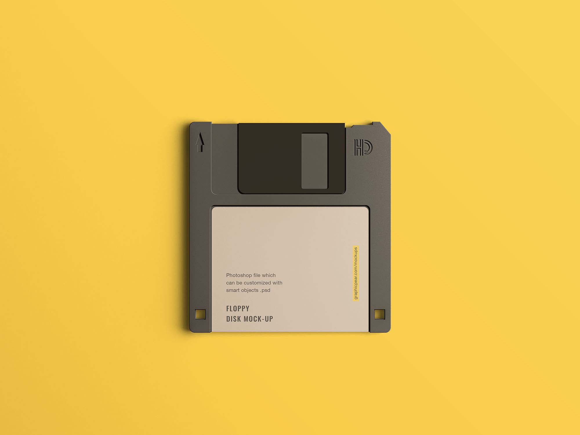 Floppy Disk Mockup