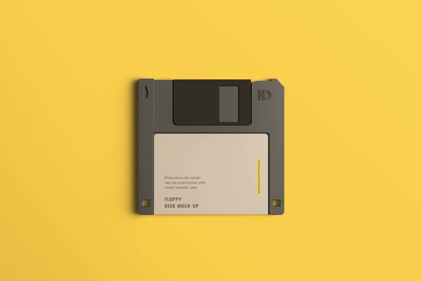 Floppy Disk Mockup