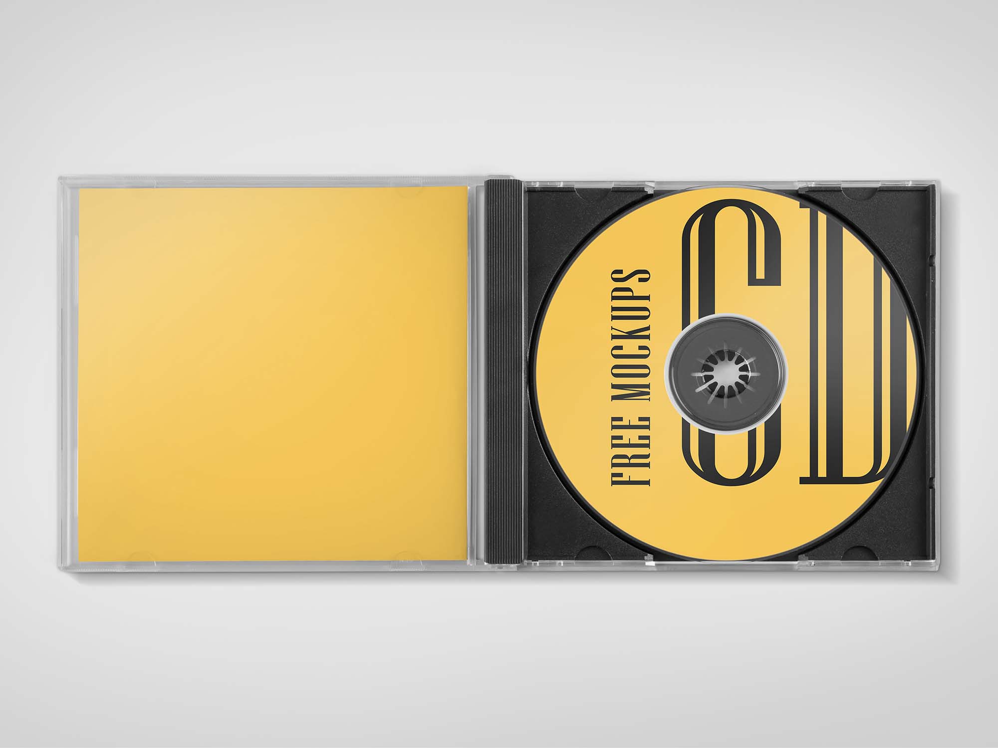 CD Jewel Case Mockup
