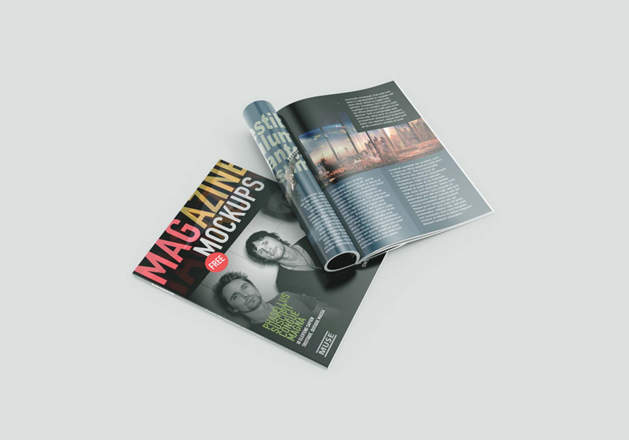 New Magazine Mockups