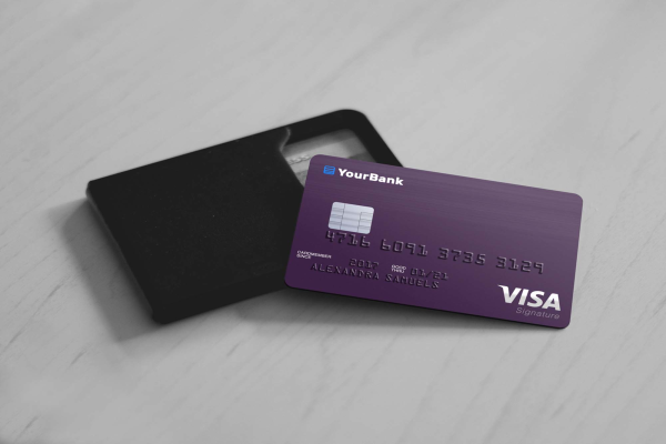 Realistic Credit Card Mockup