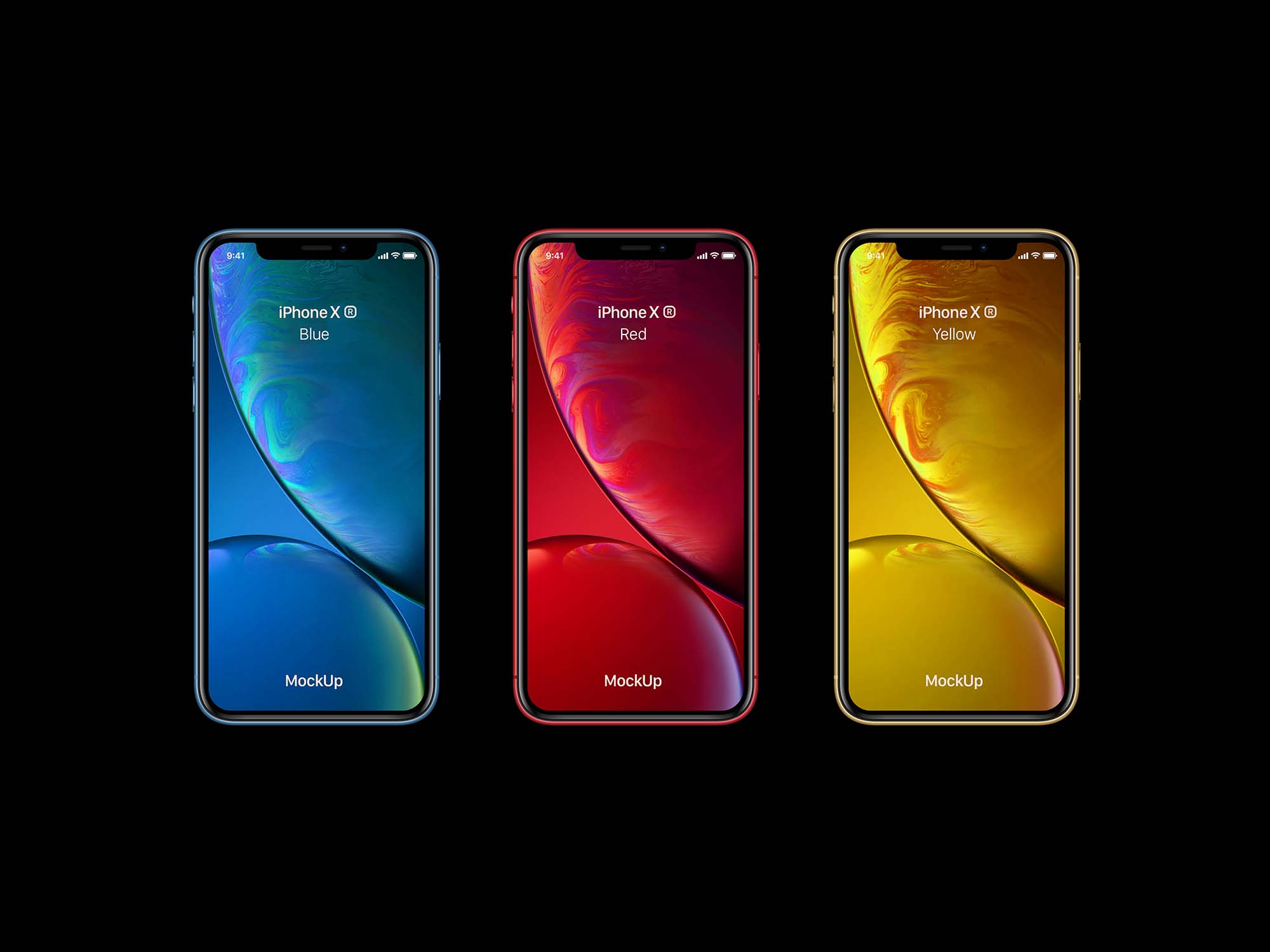 Simple iPhone XR Mockup