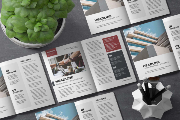 A5 Magazine Mockup