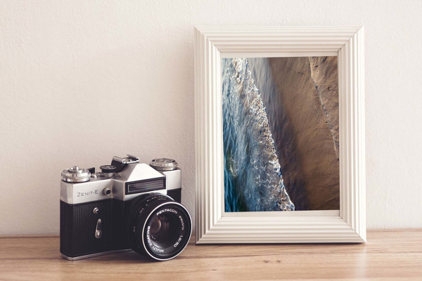 Photo In Frame Mockup