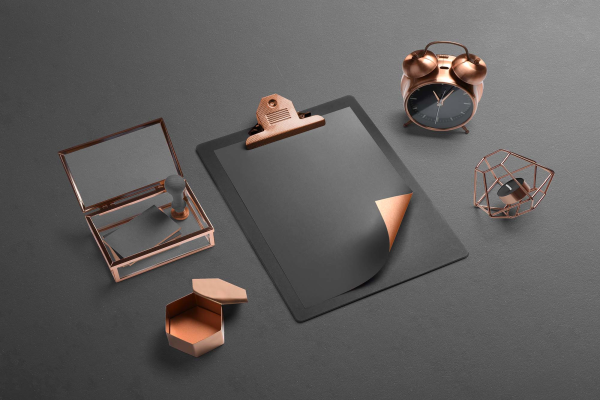 Isometric Branding Mockup Scene
