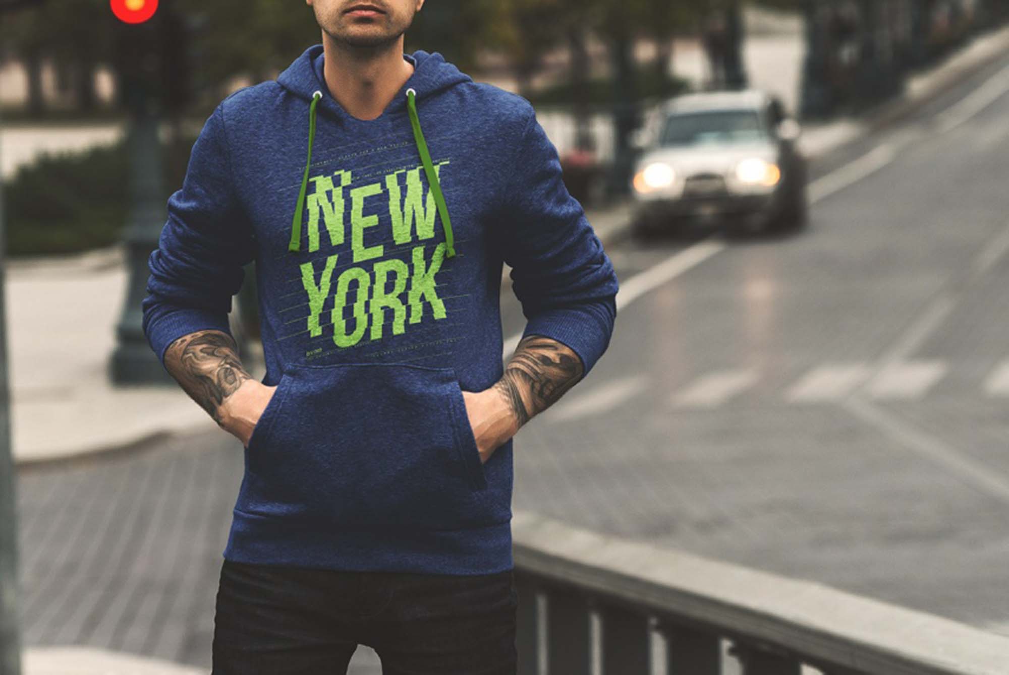 Photorealistic Hoodie Mockup
