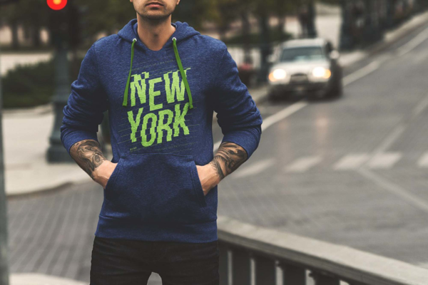 Photorealistic Hoodie Mockup