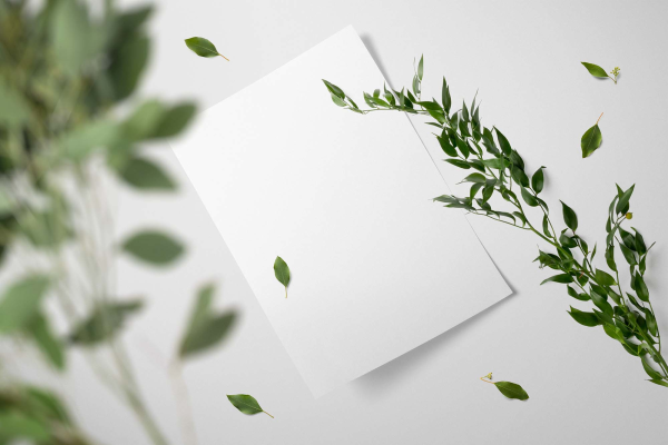 Floral Mockup Scene