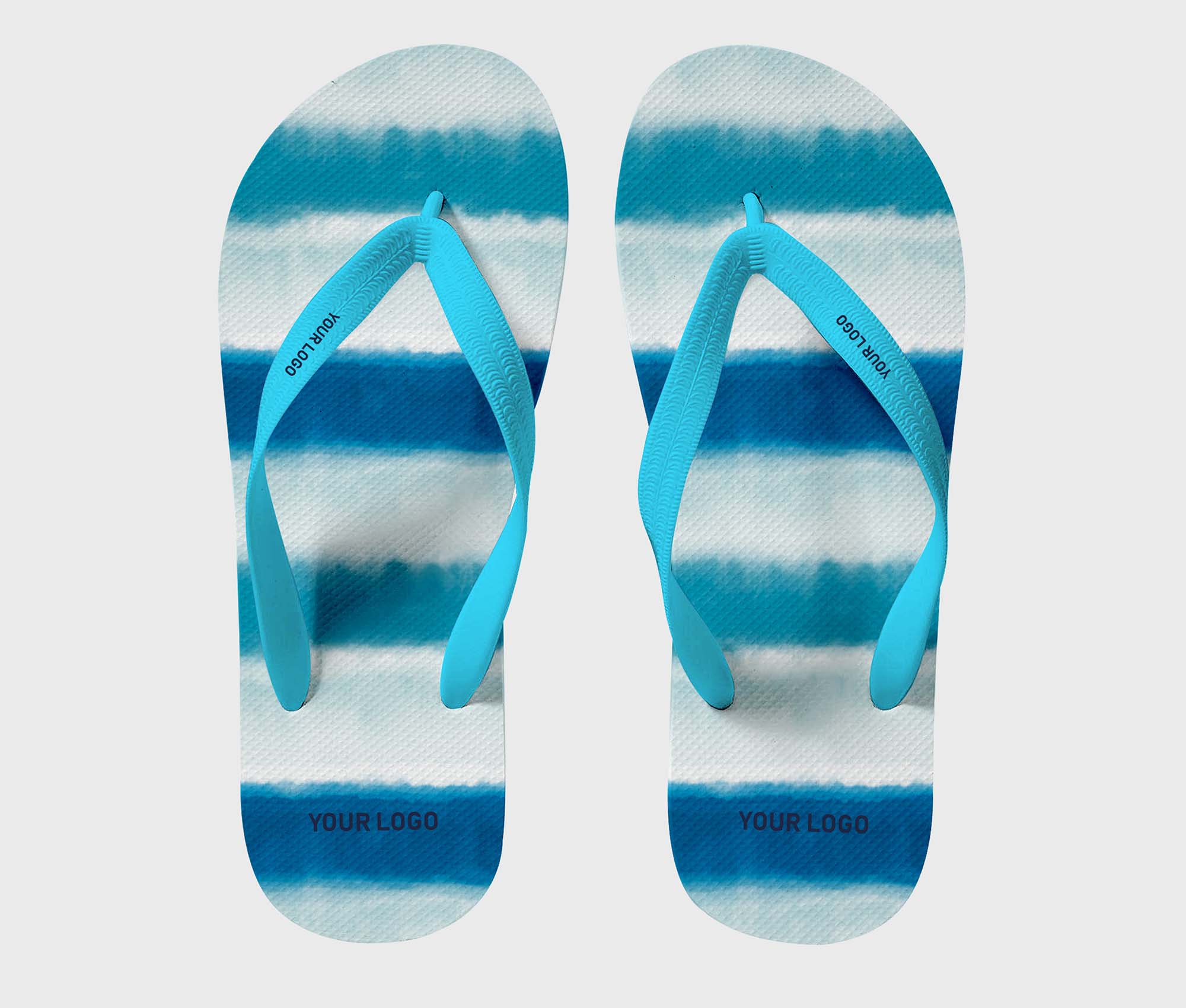 Flip Flops Beach Slippers Mockup