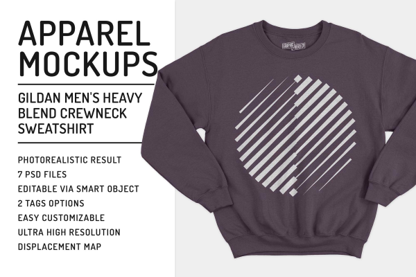 Crewneck Sweatshirt Mockups