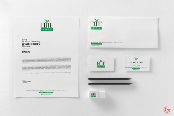 Modern Branding Stationery Mockup