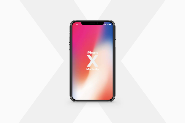 iPhone X Vector Mockup