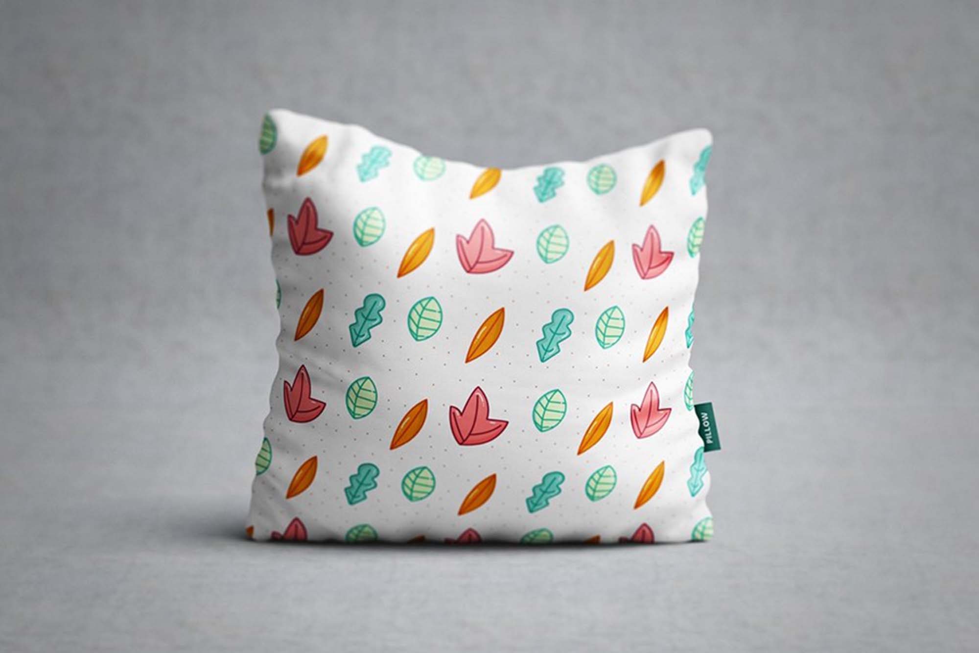 Cool Square Pillow Mockup