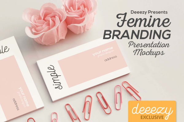 Feminine Branding Mockup