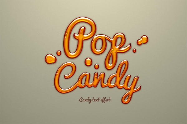 Candy Text Effect