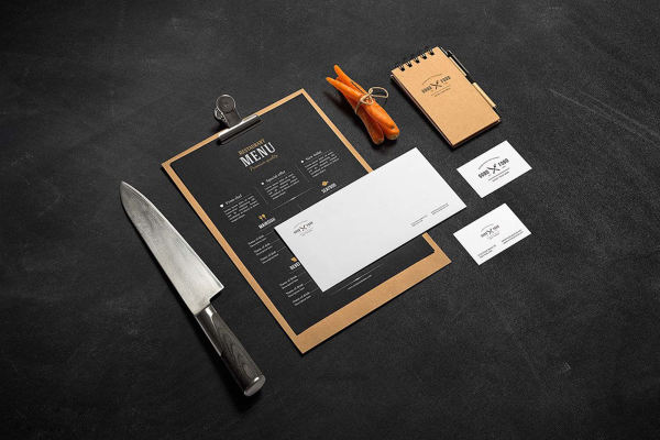 Restaurant & Bar Branding Mockups