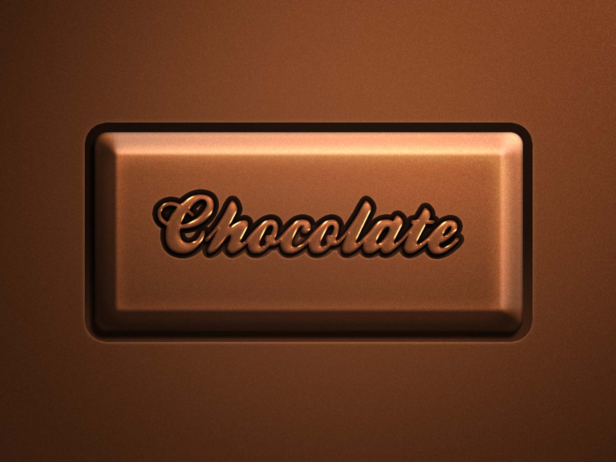 Chocolate Text Effect