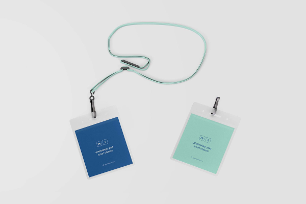 ID Lanyard Mockup