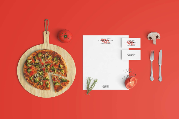 Restaurant Stationery Mockup