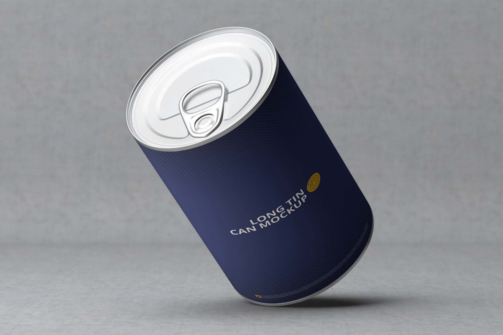 New Long Tin Can Mockup