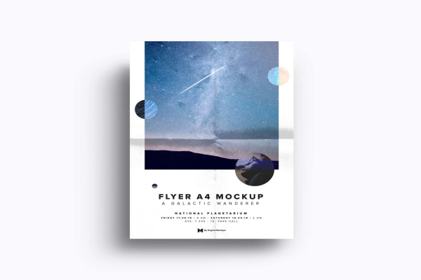 Flyer A4 and A5 Mockup