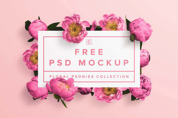 Floral Banner Mockup