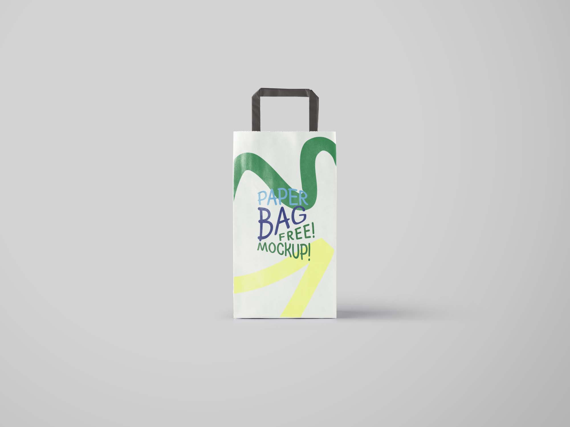 Ordinary Paper Bag Mockup