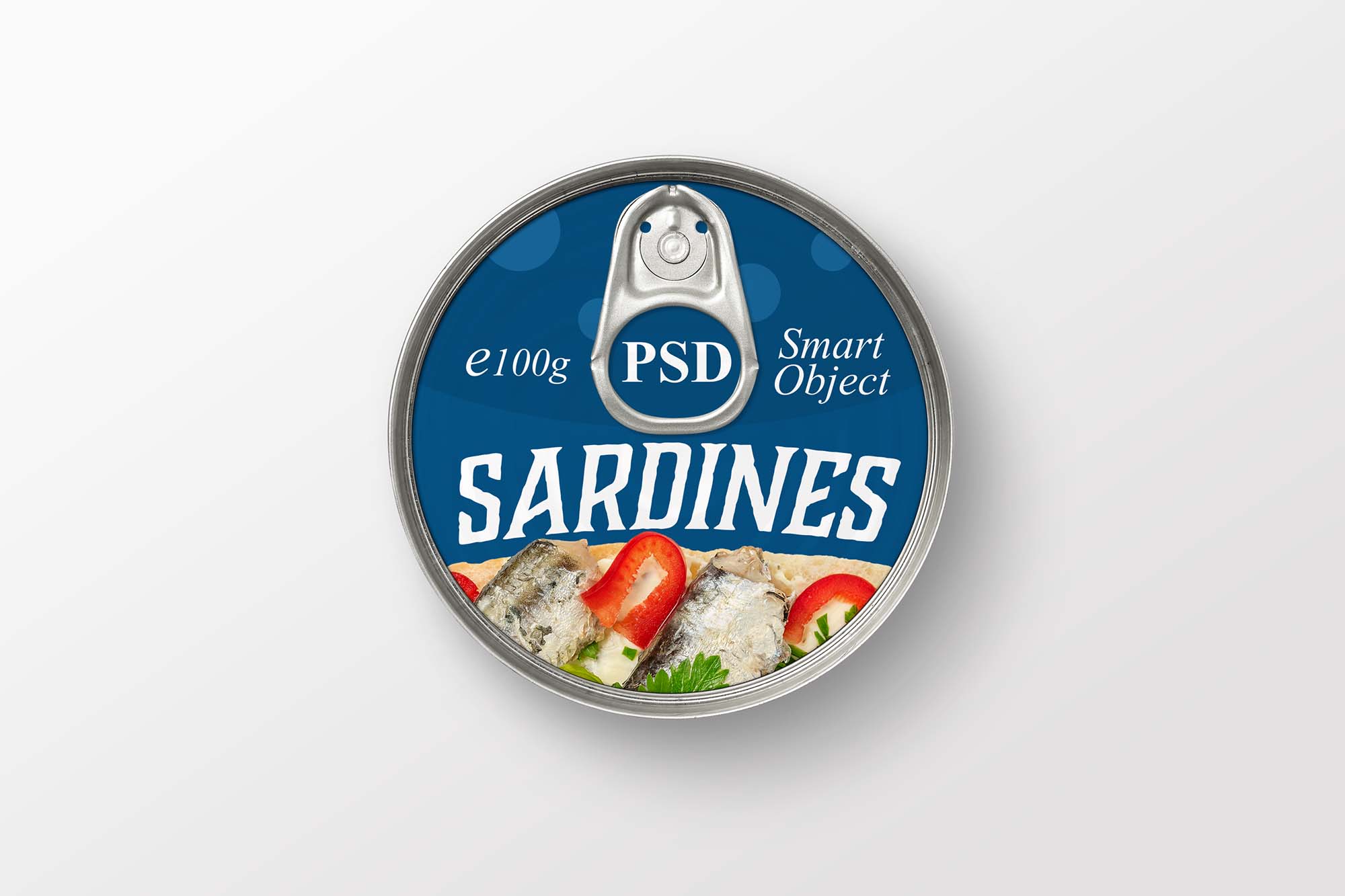 Round Can Mockup