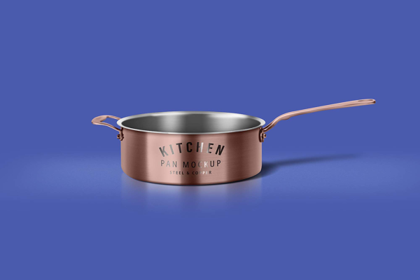 Standard Cooking Pan Mockup