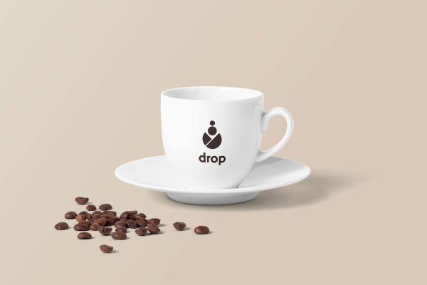 Coffee Mini Cup Mockup